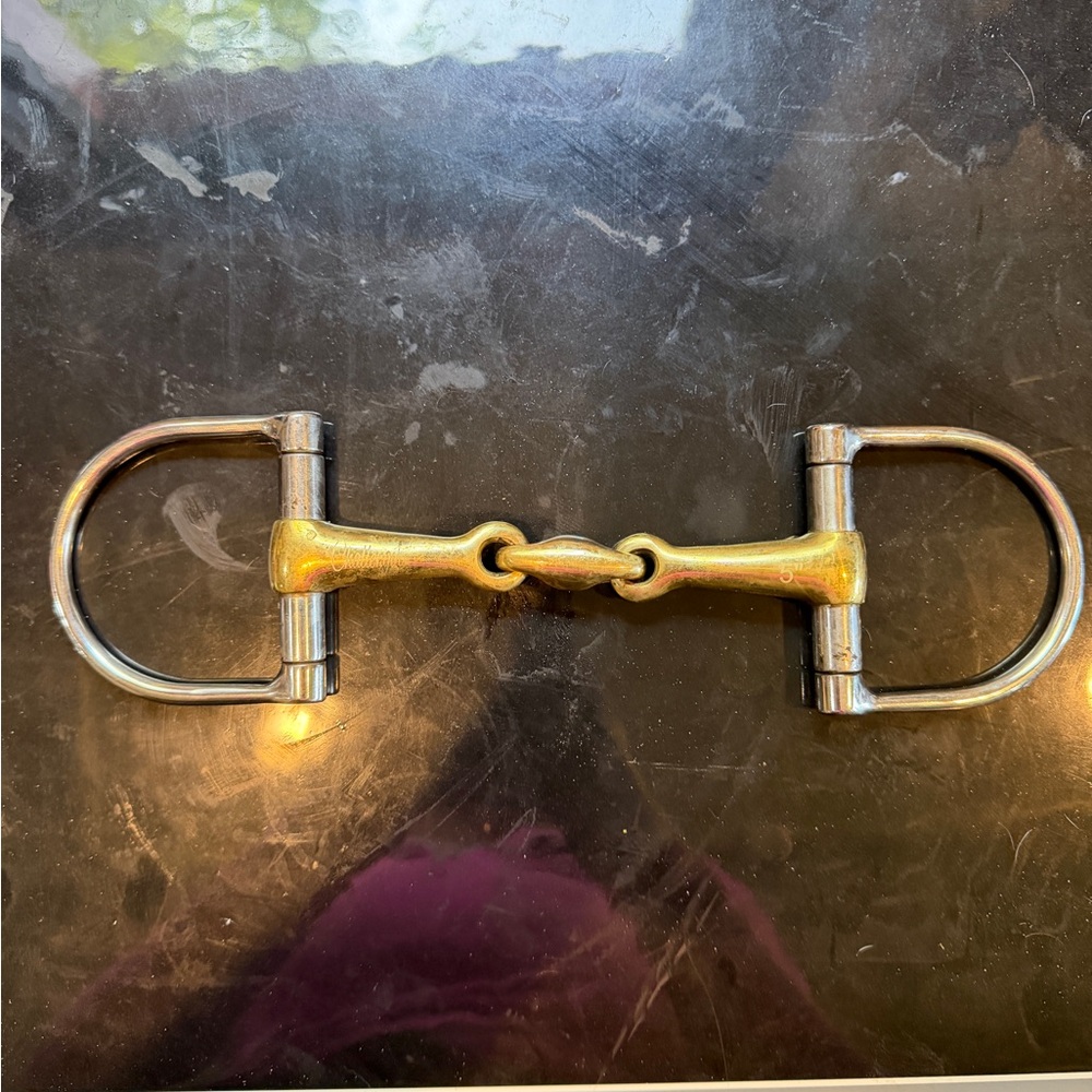 Gold and Silver Horse Bit